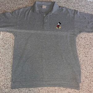 Disney Mickey Mouse Embroidered Polo T-Shirt
